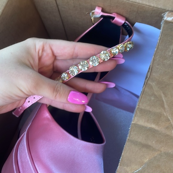 Pink platform heels - Picture 4 of 4